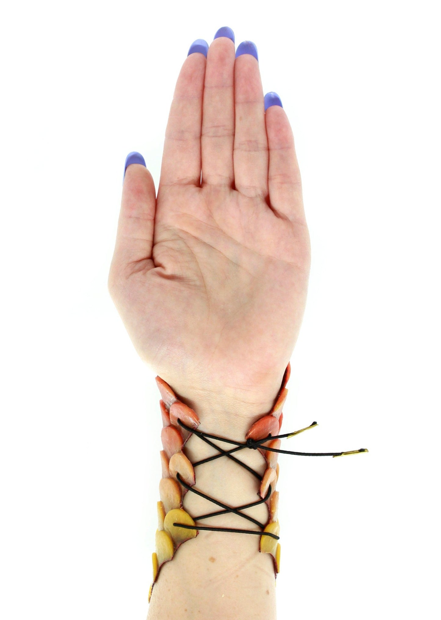 Mermaid scale bracers in silicone, bracelet, jewel, waterproof, adaptable, resistant