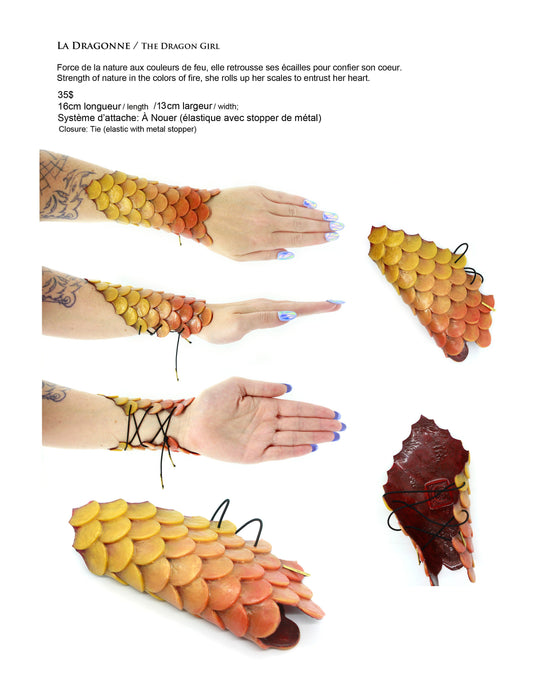 Mermaid scale bracers in silicone, bracelet, jewel, waterproof, adaptable, resistant