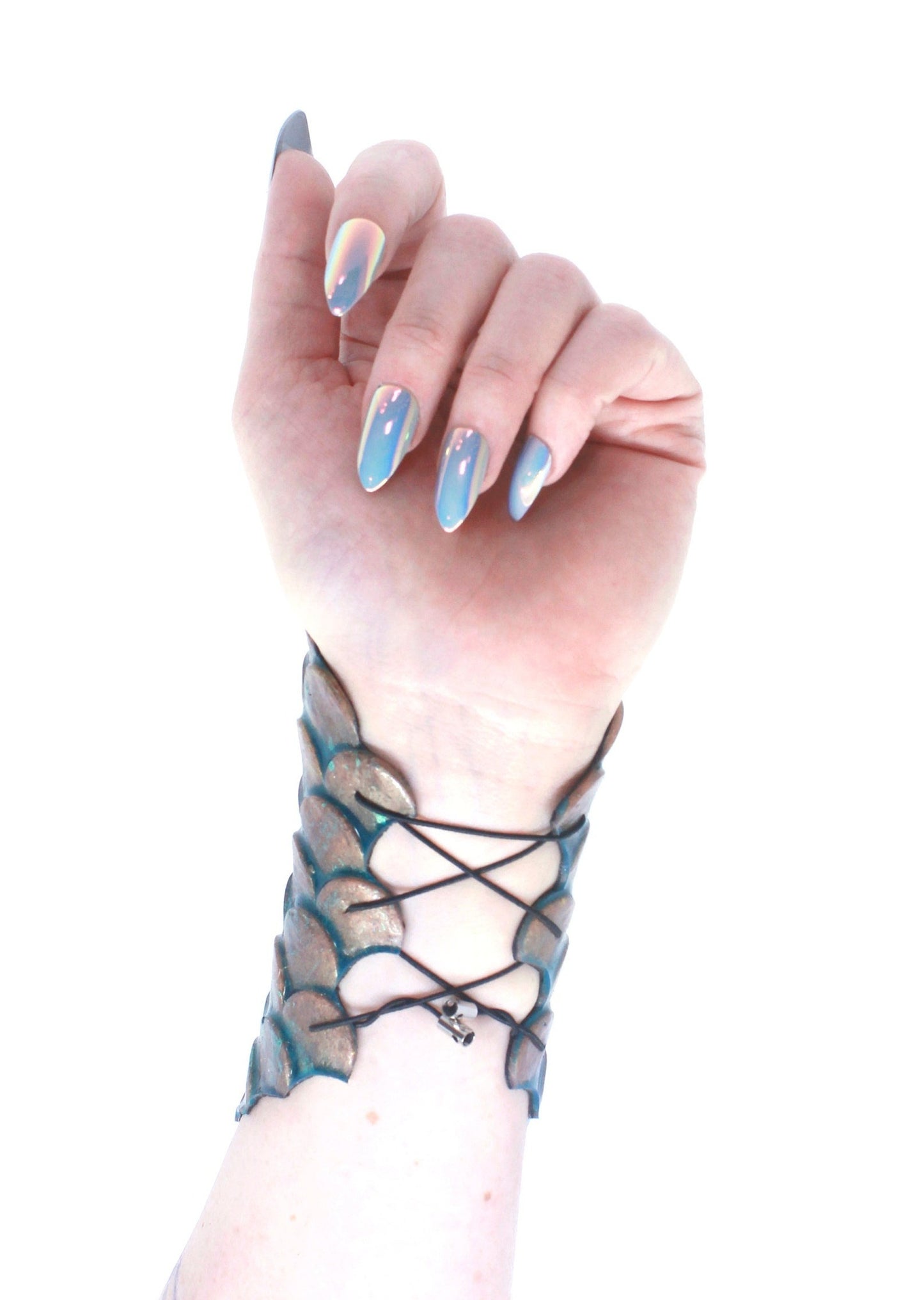 Silicone mermaid/fish scales bracelet