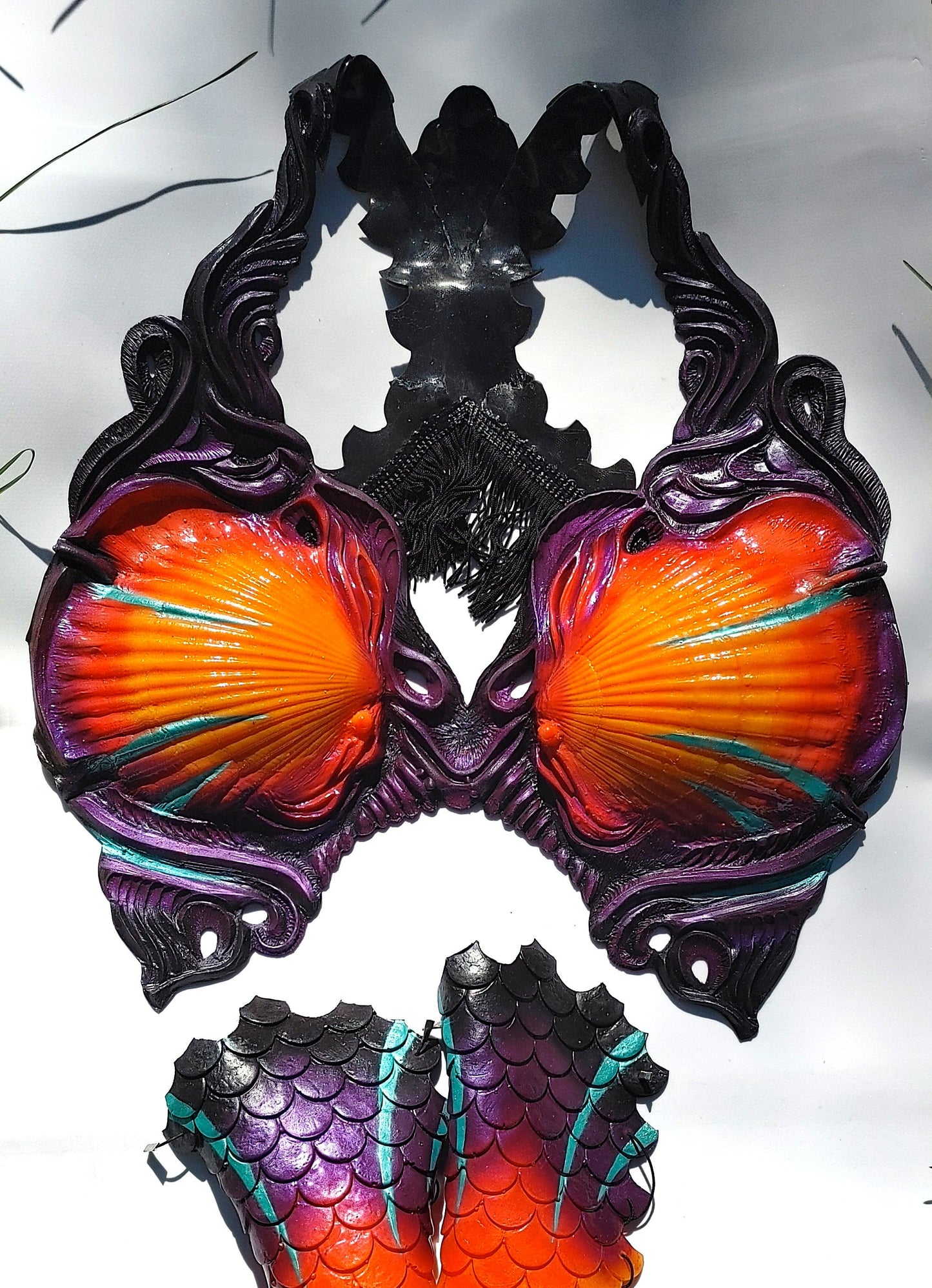 Silicone Mermaid Bustier~Bikini of fantasy; athletic support, mystic style!