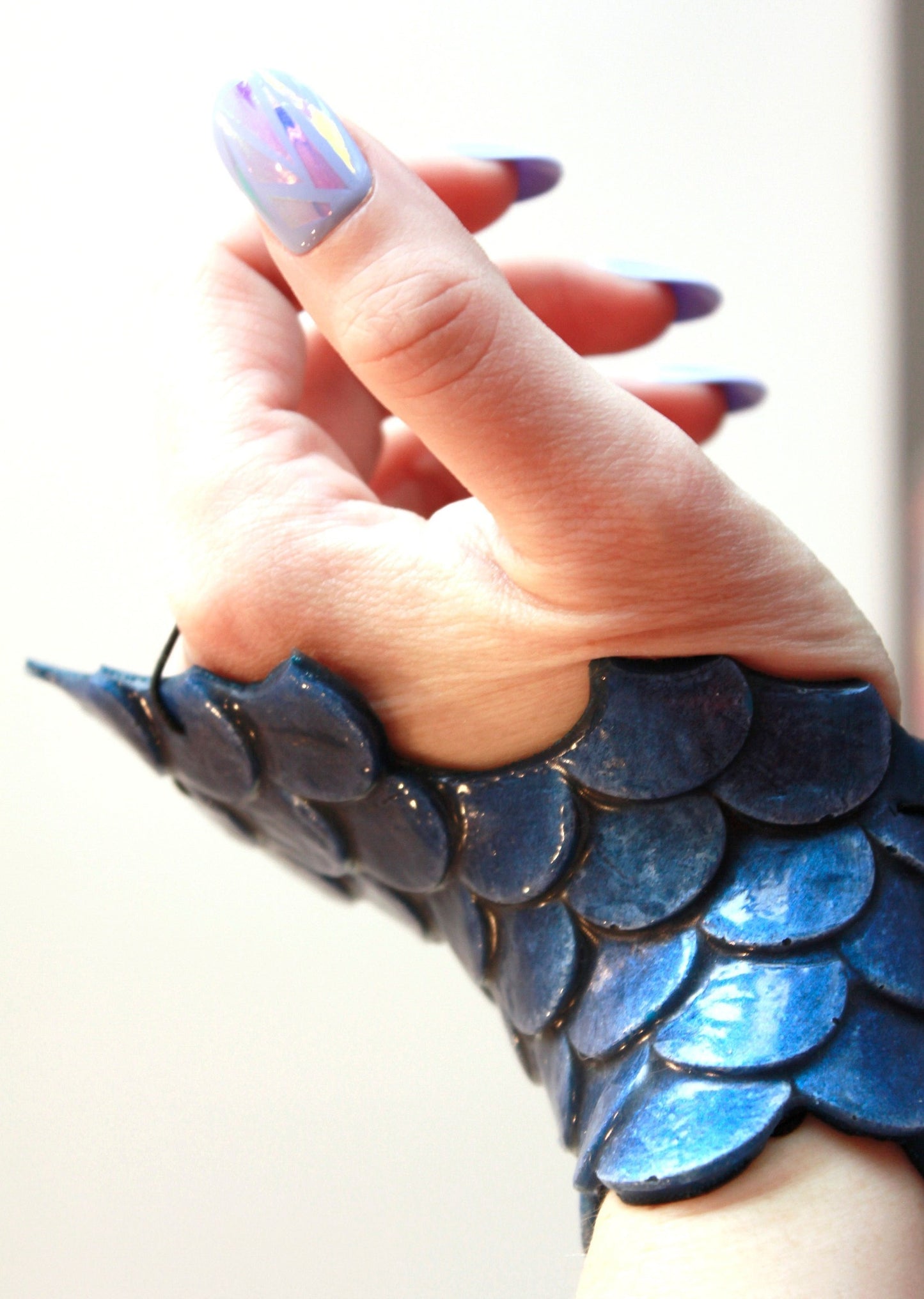 Mermaid scales gauntlets, bracers, bracelets