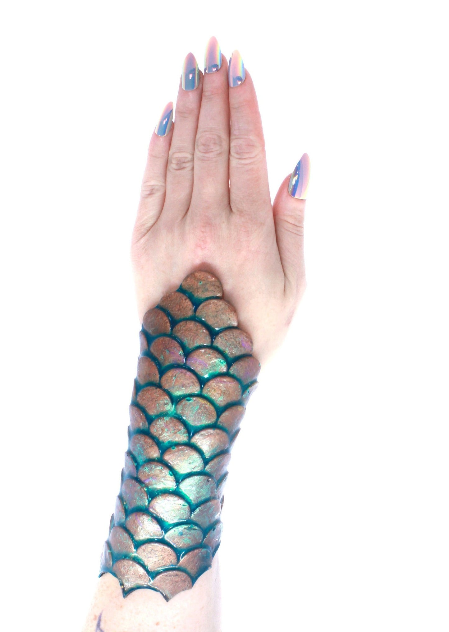 Silicone mermaid/fish scales bracelet